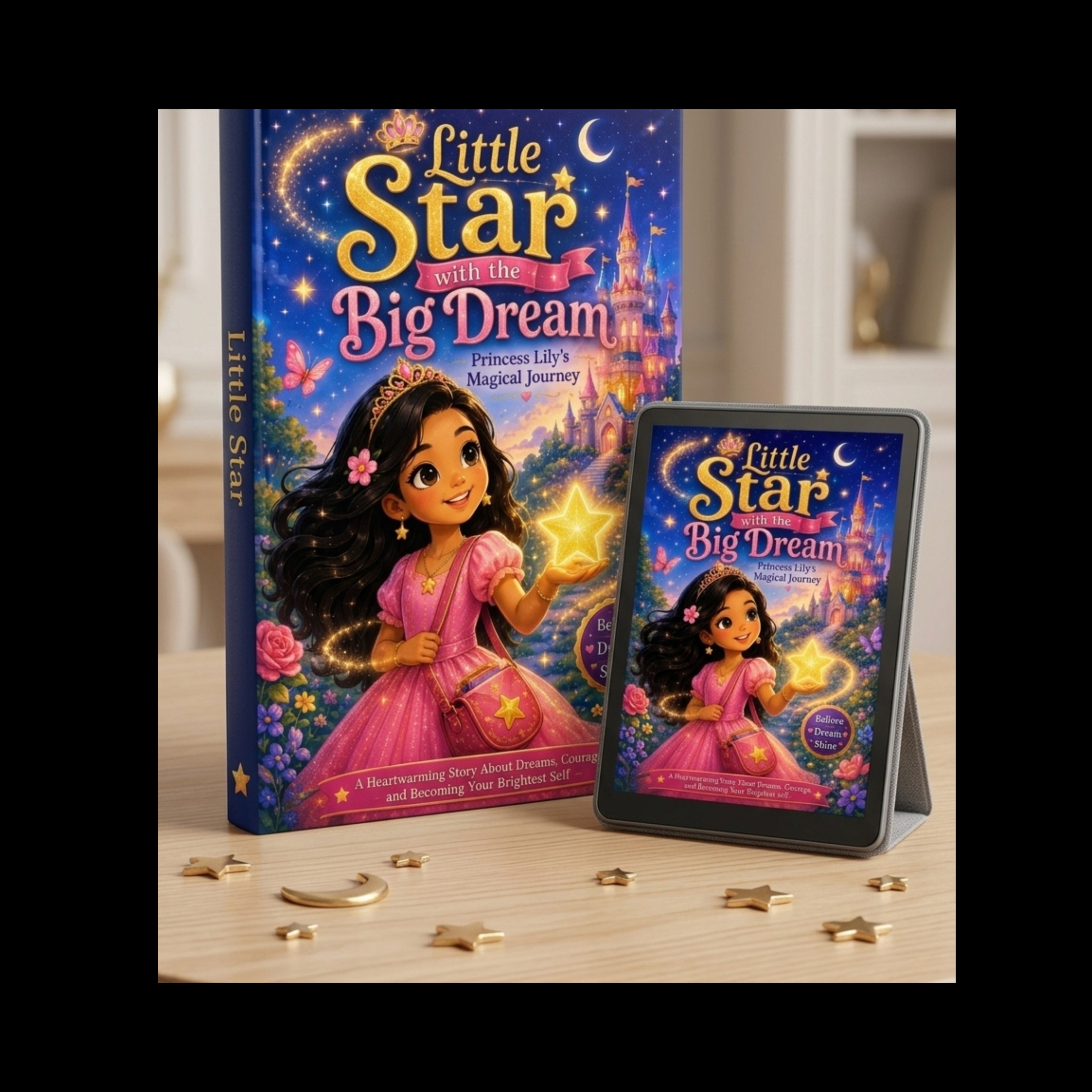 Little Star With The Big Dream - Princess Lily's Magical Journey